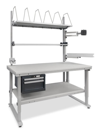 ERGO-line ERGO-Master Arbeitstisch mit Aufbauten